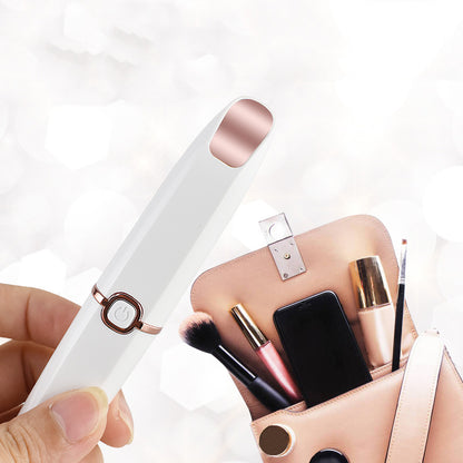 Pkalq USB Rechargeable Portable Electric Eyebrow Trimmer Pen for Women, Painless Precision Eyebrow Shaver Razor Tool for Face, Fingers, Legs, Mouth