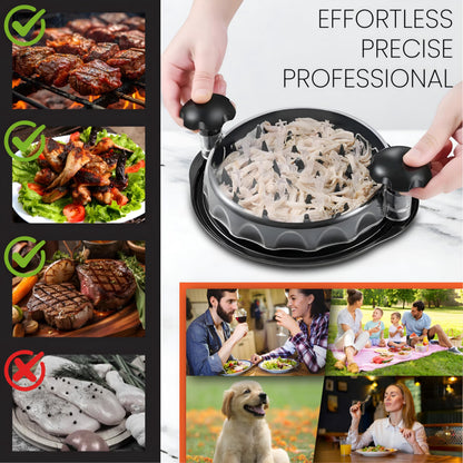 Chicken Shredder Large Chicken Breast Shredder Tool , Visible Meat Shredder Machine, Strong Anti-Slip Strip, Ergonomic Handle, BPA Free, Suitable for Pork Beef Chicken